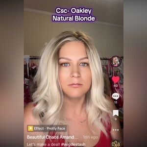 Oakley Natural Blonde Wig